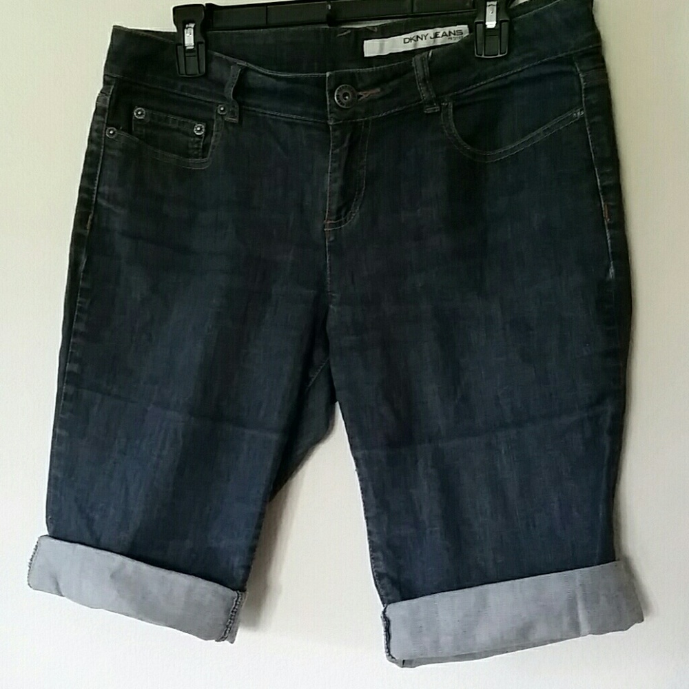 DKNY jean shorts